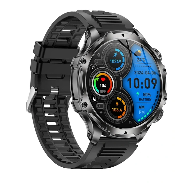 Розумний смарт годинник Smart Turbo Power Rubber, 2 ремінці - изображение 9