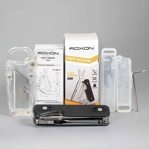 Мультитул Roxon Flex S505G, чорний - изображение 13