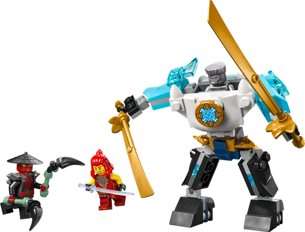 Конструктор LEGO NINJAGO Бойовий костюм-робот Зейна 92 деталі (71827) - изображение 4