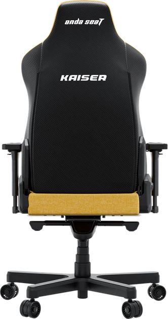 Крісло ігрове Anda Seat Kaiser 3E XL Bright Yellow Fabric - Фото 4 Крісло ігрове Anda Seat Kaiser 3E XL Bright Yellow Fabric - зображення 4