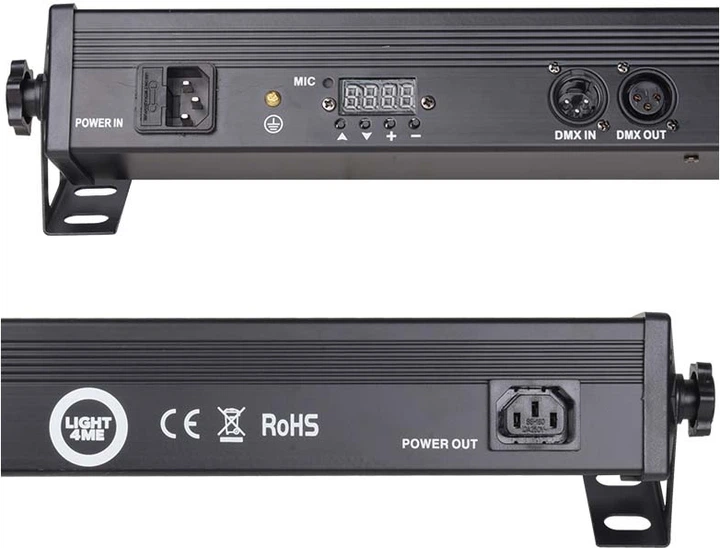 Listwa LED Light4Me DECO BAR 24 RGB IR (5908249812185) - obraz 6