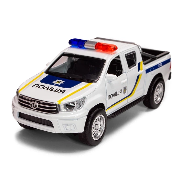 Автомодель - TOYOTA HILUX ПОЛІЦІЯ - Фото 1 Автомодель - TOYOTA HILUX ПОЛІЦІЯ - изображение 1