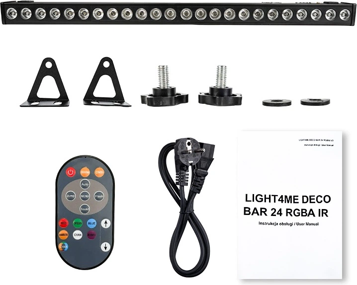 Listwa LED Light4Me DECO BAR 24 RGBA IR (5908249822719) - obraz 8