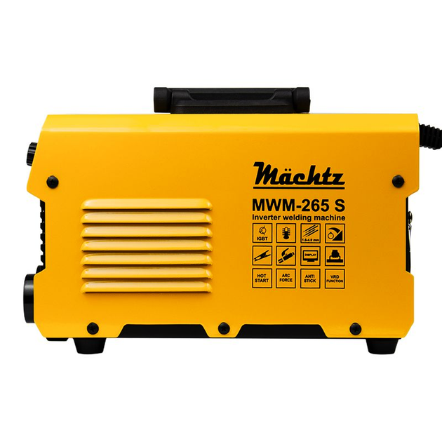 Зварювальний апарат Machtz MWM‑265 S, інвертор - Фото 12 Зварювальний апарат Machtz MWM‑265 S, інвертор - зображення 12