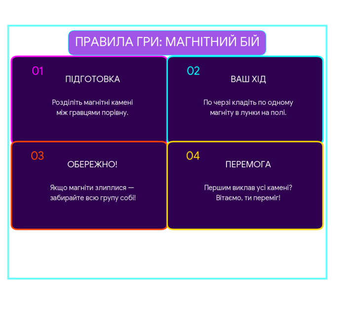 Логічна настільна гра для дітей та дорослих "Магнітний бій" Магнітні шахи Хантрікс K-Pop Demon Hunter (HUNTR/X) Rumi Румі 32 деталей 34555 (AN) - зображення 2