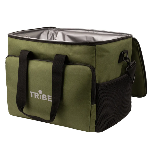 Термосумка для пікніка Tribe Cooler 25л. (38×29×31 см) (T-IF-0011-green) - Фото 4 Термосумка для пікніка Tribe Cooler 25л. (38×29×31 см) (T-IF-0011-green) - зображення 4