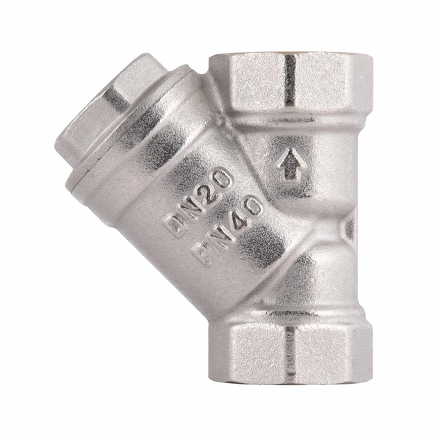 Фільтр грубої очистки Thermo Alliance Standart 3/4"ВВ нікель для води косий TAS124W20 - зображення 5