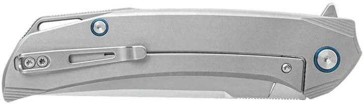 Нож складной туристический SRM Asika 154CM / Titanium Серый (1411-TZ) - изображение 2