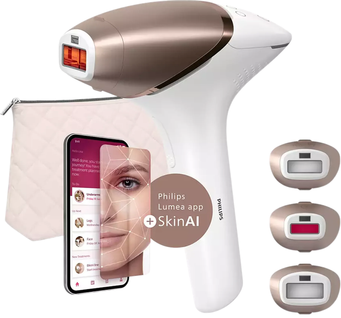 Depilator IPL Philips Series 9000 Lumea BRI973/00 - obraz 2