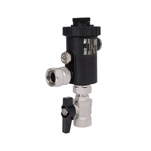 Фільтр-дешламатор Thermo Alliance Forte 3/4", кутовий (магнітний шламоуловлювач) TAF420G20 - зображення 3