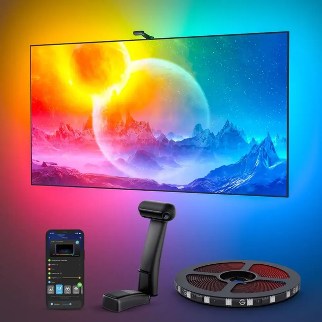 Світлодіодна стрічка Govee Envisual T2 TV Backlights 55-65" - Фото 1 Світлодіодна стрічка Govee Envisual T2 TV Backlights 55-65" - зображення 1