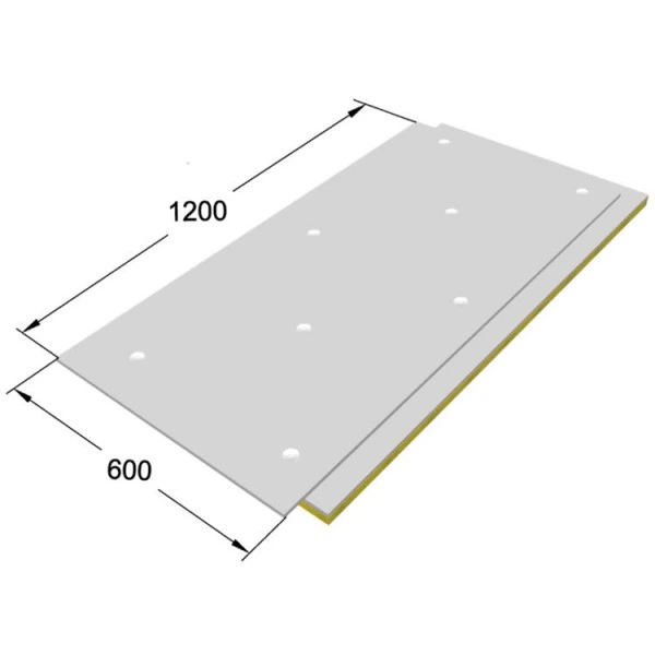 Звукоизоляционная панель Panacoustic SPS LIGHT 23 1200х600х23 мм - изображение 2