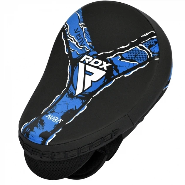 Лапы боксерские RDX Focus Pad Aura F-17 (FPR-F17BU) Black/Blue - Фото 2 Лапы боксерские RDX Focus Pad Aura F-17 (FPR-F17BU) Black/Blue - изображение 2