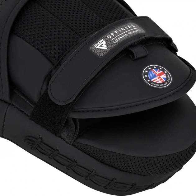 Лапы боксерские RDX Focus Pad Aura F-17 (FPR-F17BU) Black/Blue - Фото 3 Лапы боксерские RDX Focus Pad Aura F-17 (FPR-F17BU) Black/Blue - изображение 3