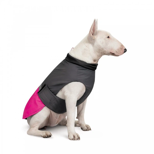 Попона Pet Fashion Roy для собак малиновый/серый 5XL 4823082432882 - Фото 2 Попона Pet Fashion Roy для собак малиновый/серый 5XL 4823082432882 - изображение 2