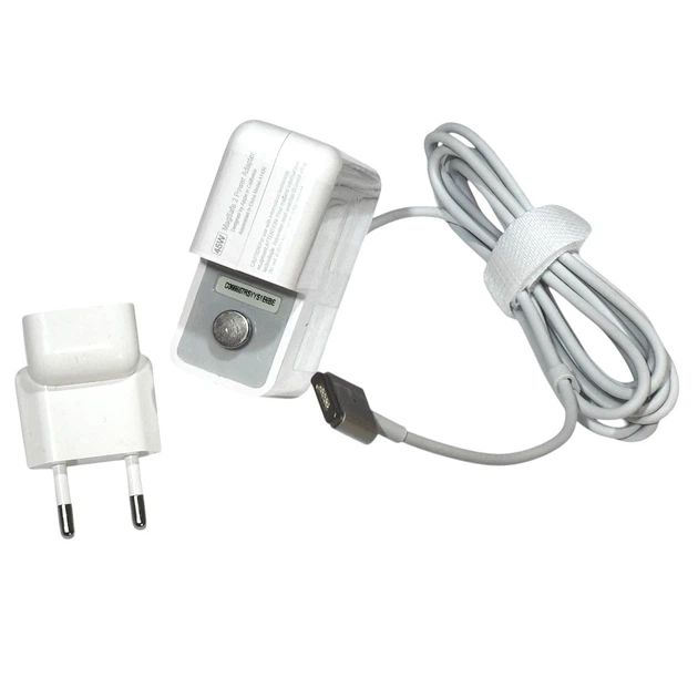 Cетевой блок питания для ноутбука Apple MacBook 14.85V 3.05A 45W MagSafe2 квадратный с вилкой - изображение 4