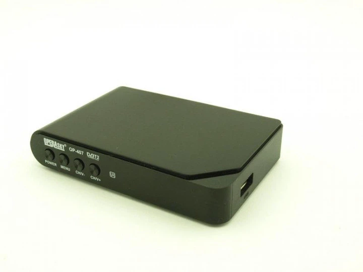 Цифровий DVB-T2 тюнер Operasky OP-407 Full HD 1080p з Wi-Fi та YouTube, ефірний ресивер з USB медіаплеєром, PVR та TimeShift, ТВ приставка з LED-дисплеєм для цифрового телебачення - изображение 2
