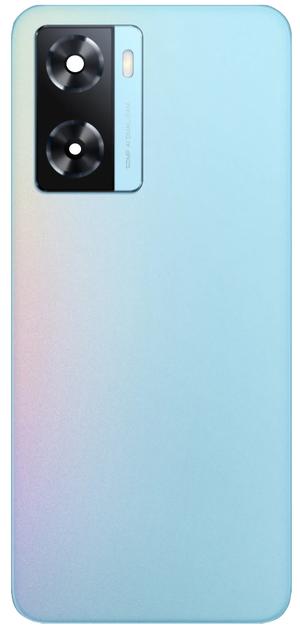 Задня кришка Oppo A57s блакитна Sky Blue оригінал PRC + скло камери - Фото 1 Задня кришка Oppo A57s блакитна Sky Blue оригінал PRC + скло камери - зображення 1