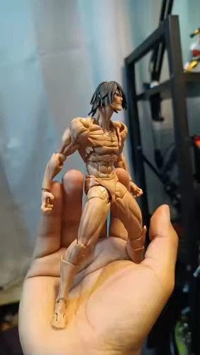 Аниме фигурка Атака титанов Attack on Titan Eren Jaeger, титан Эрен Йегер, подвижный, 16 см (AT 0030) - Фото 11 Аниме фигурка Атака титанов Attack on Titan Eren Jaeger, титан Эрен Йегер, подвижный, 16 см (AT 0030) - изображение 11