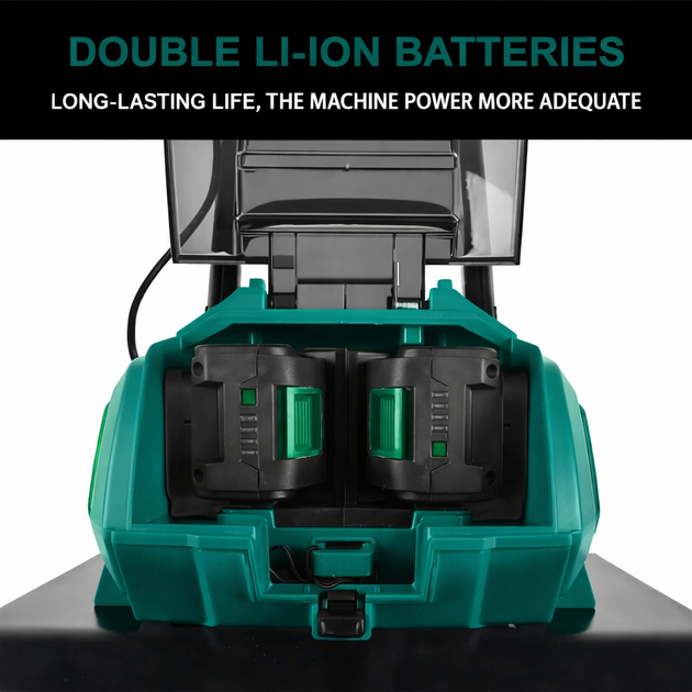 Акумуляторний культиватор Lithium Tiller 40V, 4 фрези, 2АКБ - зображення 2