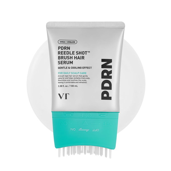 Щётка-аппликатор с сывороткой VT Cosmetics PDRN Reedle Shot Brush Hair Serum для кожи головы 100 мл - Фото 1 Щётка-аппликатор с сывороткой VT Cosmetics PDRN Reedle Shot Brush Hair Serum для кожи головы 100 мл - изображение 1