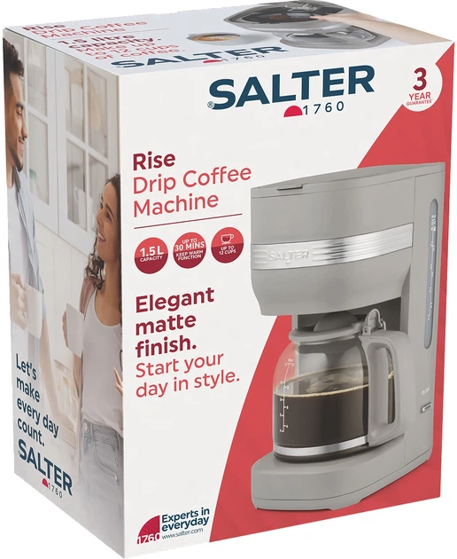 Кавоварка крапельна SALTER EK6652VDE Тауп - зображення 6