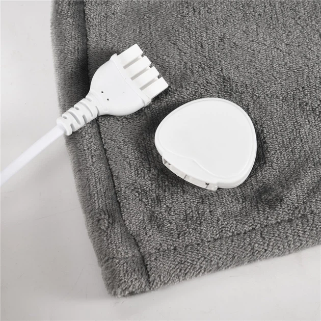 Электроодеяло плед с подогревом двуспальное Electric Blanket 130х180 см, с пультом и таймером 2 режими (от 25 °С до 55 °С) - изображение 6