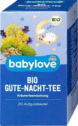 Чай для легкого засинання Babylove 35 г (20 пак) - Фото 1 Чай для легкого засинання Babylove 35 г (20 пак) - изображение 1