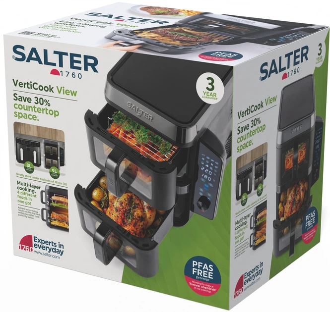 Мультипіч SALTER EK6534VDE Чорна - зображення 9