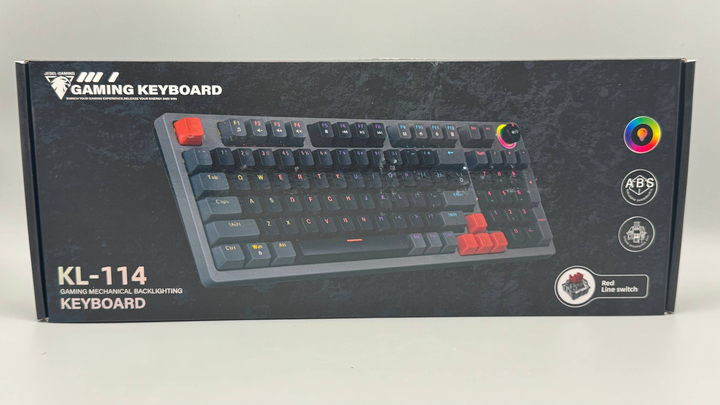 Клавиатура JEDEL KL-114 МЕХАНИЧЕСКАЯ RGB USB - Фото 7 Клавиатура JEDEL KL-114 МЕХАНИЧЕСКАЯ RGB USB - изображение 7