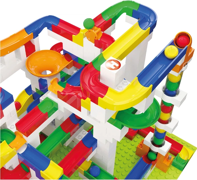 Конструктор Hubelino Marble Run Mega Construction 585 елементів 2580565 (4250331420633) - зображення 3
