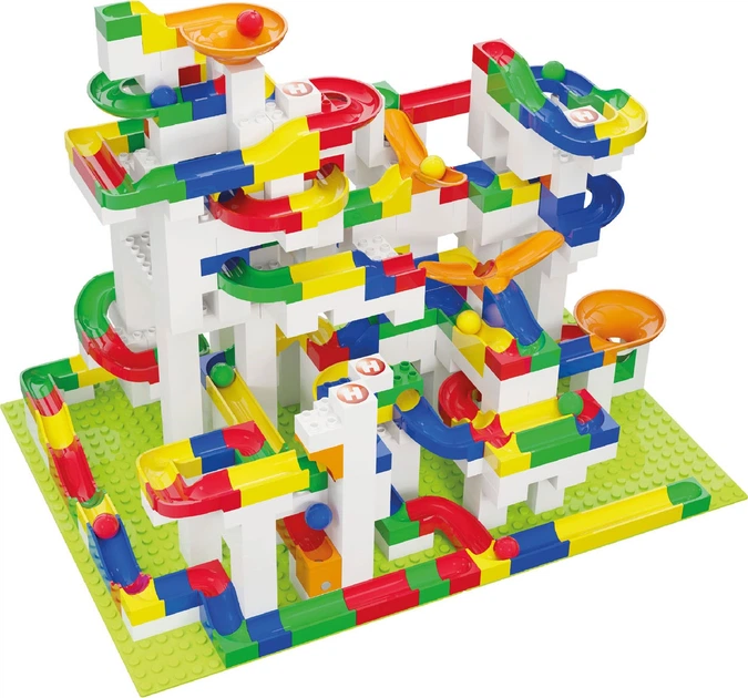 Конструктор Hubelino Marble Run Mega Construction 585 елементів 2580565 (4250331420633) - зображення 4
