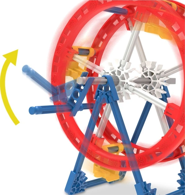 Klocki konstrukcyjne K'Nex Ferris Wheel 48 elementów 4650620 (744476152664) - obraz 4