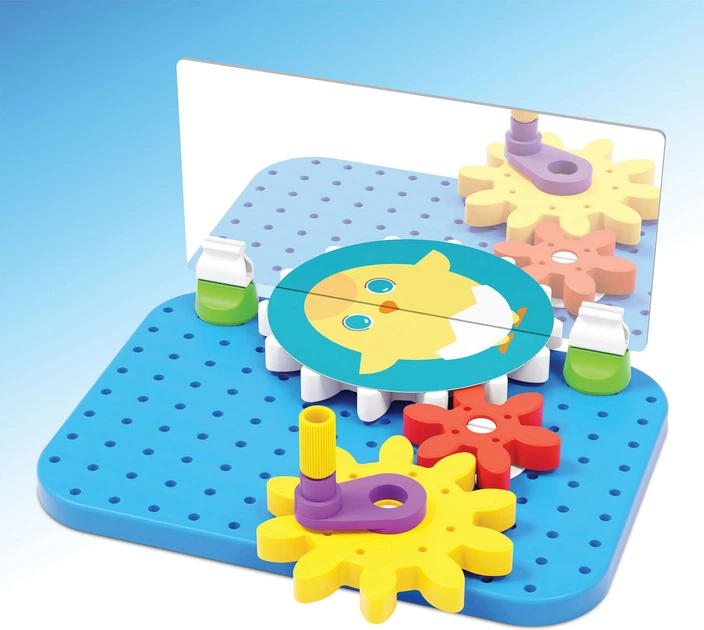 Конструктор Quercetti Mirrorello Gear Animals 18 елементів 2310252 (8007905023129) - зображення 3