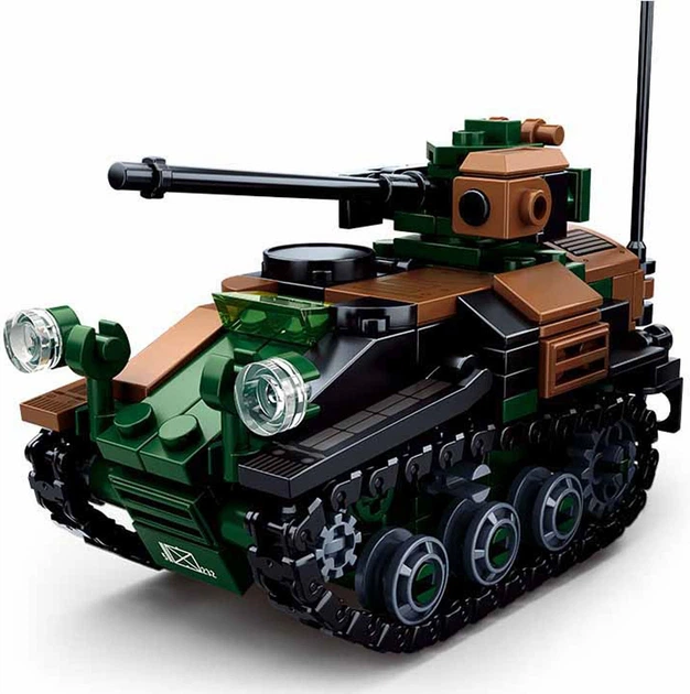 Конструктор Sluban Маленький танк 245 деталей 2499437 (6938242956004) - зображення 2