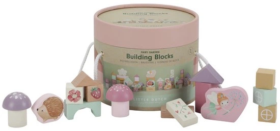 Klocki konstrukcyjne Little Dutch Fairy Garden FSC 50 elementów (LD7345) (8713291773455) - obraz 2