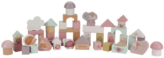 Klocki konstrukcyjne Little Dutch Fairy Garden FSC 50 elementów (LD7345) (8713291773455) - obraz 3