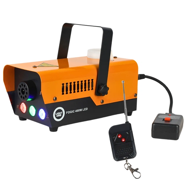 Wytwornica dymu z podświetleniem LED Light4Me Fogic 400W LED (5908249831735) - obraz 5