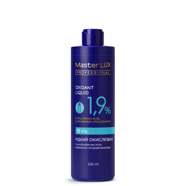 Рідкий окислювач Master LUX 1,9% 250 мл (2989138714) - Фото 1 Рідкий окислювач Master LUX 1,9% 250 мл (2989138714) - изображение 1