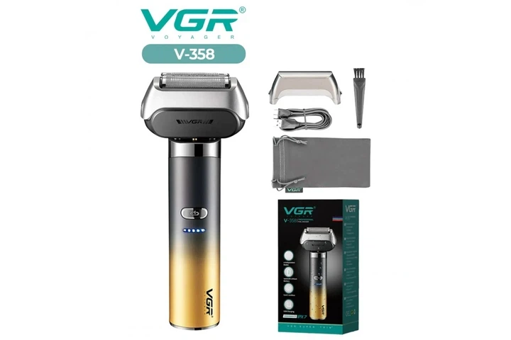Электробритва аккумуляторная VGR V 358 для сухого и влажного бритья - изображение 3