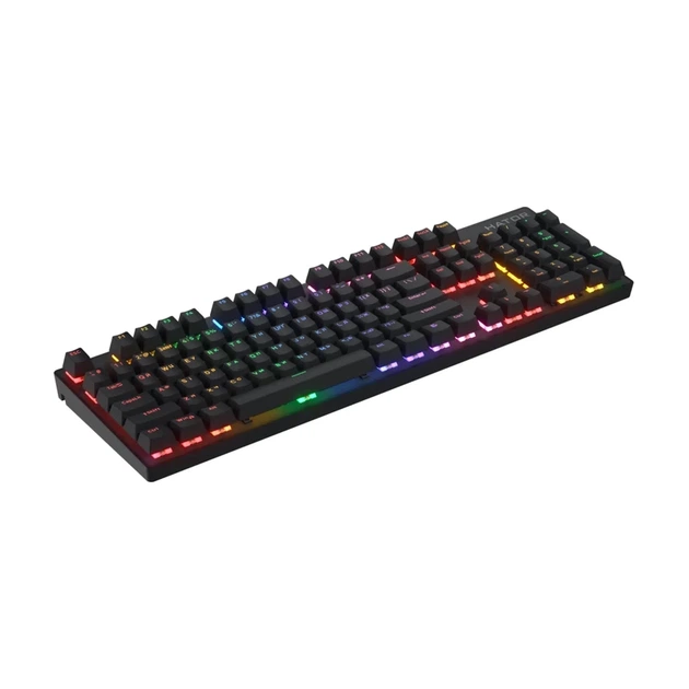 Клавіатура HATOR Icefall Mecha Rainbow Origin Red Black (HTK104UA) - зображення 2