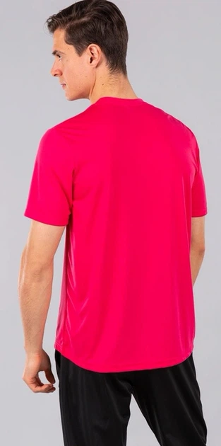 Футболка чоловіча Joma Pink M Рожевий 100052.5 - Фото 6 Футболка чоловіча Joma Pink M Рожевий 100052.5 - зображення 6