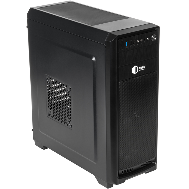 Корпус QUBE QBR09 Black (QBR09_WRNU3) - Фото 2 Корпус QUBE QBR09 Black (QBR09_WRNU3) - изображение 2