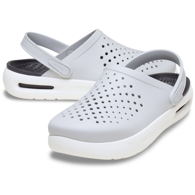 Crocs LiteRide InMotion Clog Atmosphere Крокси Жіночі Чоловічі Інмоушен Сабо Сірі - (44 р.) M11 - зображення 2