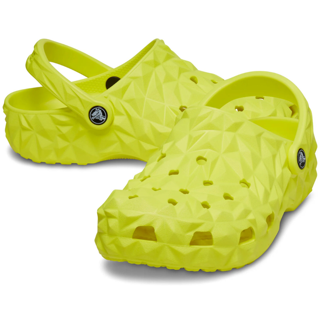 Crocs Classic Geometric Clog Acidity Крокси Жіночі Чоловічі Сабо Класік Геометрік Кислотні Жовті - (44 р.) M11 - Фото 2 Crocs Classic Geometric Clog Acidity Крокси Жіночі Чоловічі Сабо Класік Геометрік Кислотні Жовті - (44 р.) M11 - зображення 2