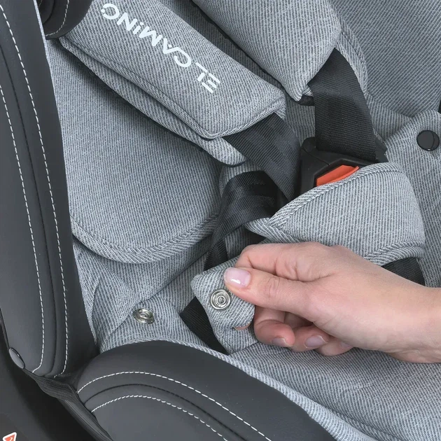 Автокрісло El Camino ME 1045 EVOLUTION 2 360⁰ Royal Gray (група 0+/1-2-3, isofix, поворот 360⁰, світло-сірий) - Фото 12 Автокрісло El Camino ME 1045 EVOLUTION 2 360⁰ Royal Gray (група 0+/1-2-3, isofix, поворот 360⁰, світло-сірий) - зображення 12