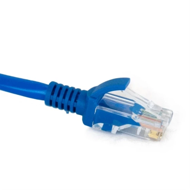 Кабель LAN Patch Cord RJ45 1.5m Blue - Фото 2 Кабель LAN Patch Cord RJ45 1.5m Blue - зображення 2