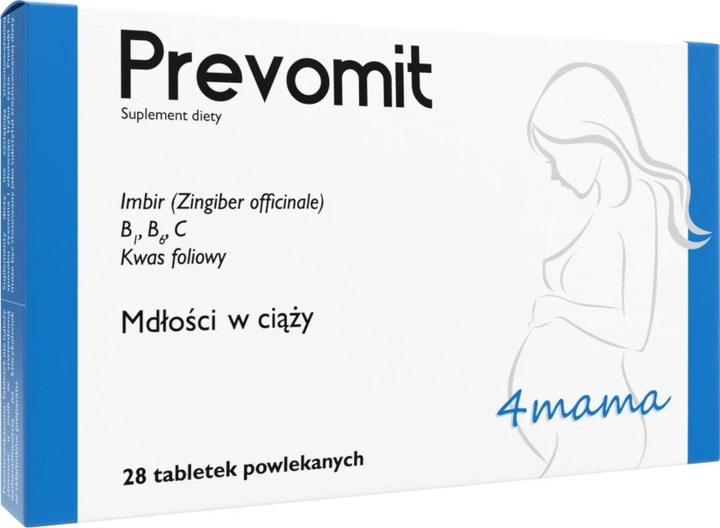 Дієтична добавка Zdrovit Prevomit 28 таблеток (5906204013875) - Фото 1 Дієтична добавка Zdrovit Prevomit 28 таблеток (5906204013875) - зображення 1