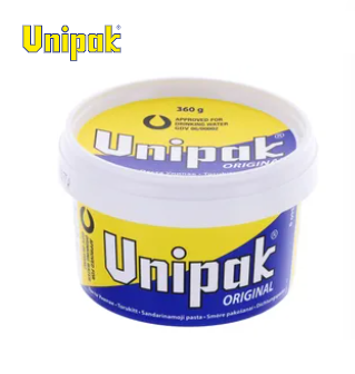 Паста уплотнительная Unipak резьбовая сантехническая для уплотнения резьбовых соединений 360г (0580) - изображение 2