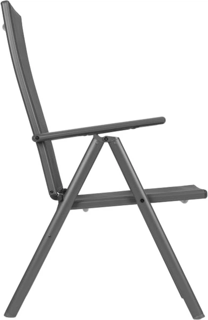 Zestaw krzeseł ogrodowych ModernHome by Multistore WR1652-4 Szary - obraz 5